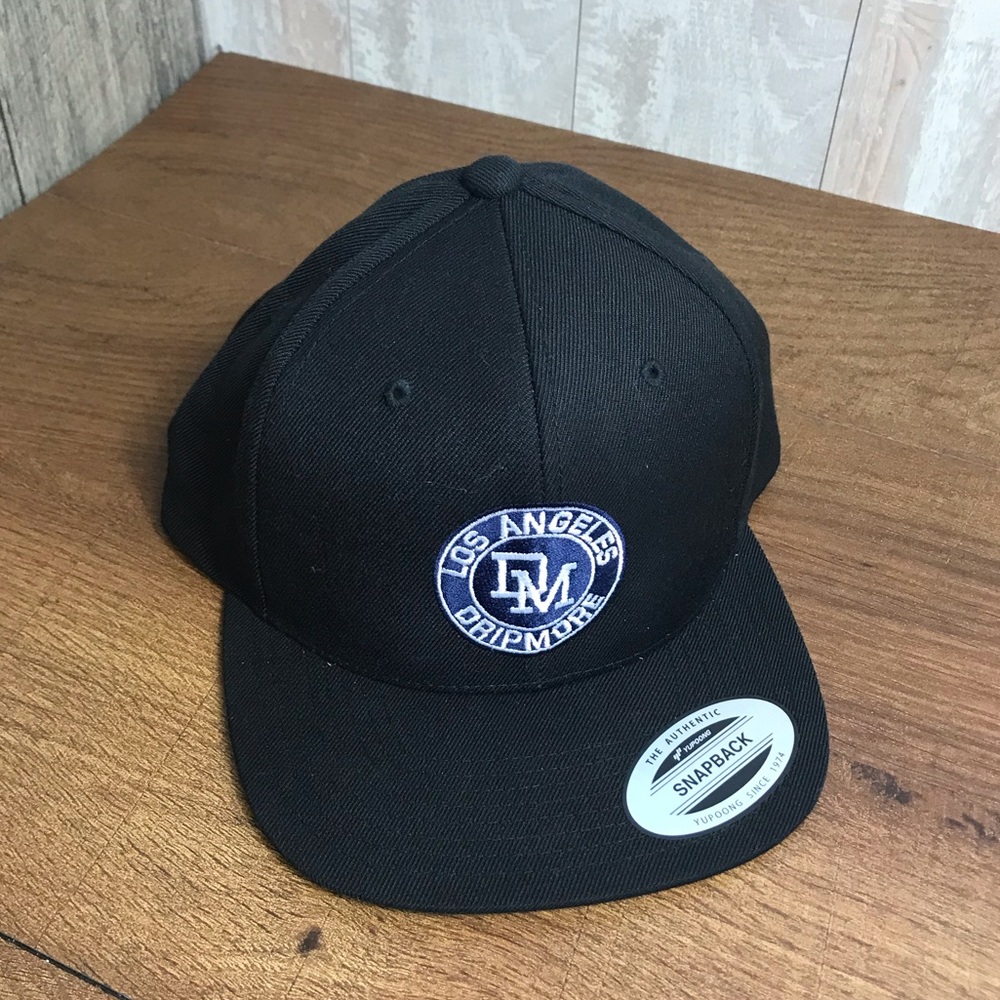 Men’s Set: Printed T-Shirt+Cap “Drip More”’ Black - Picture 6 of 8